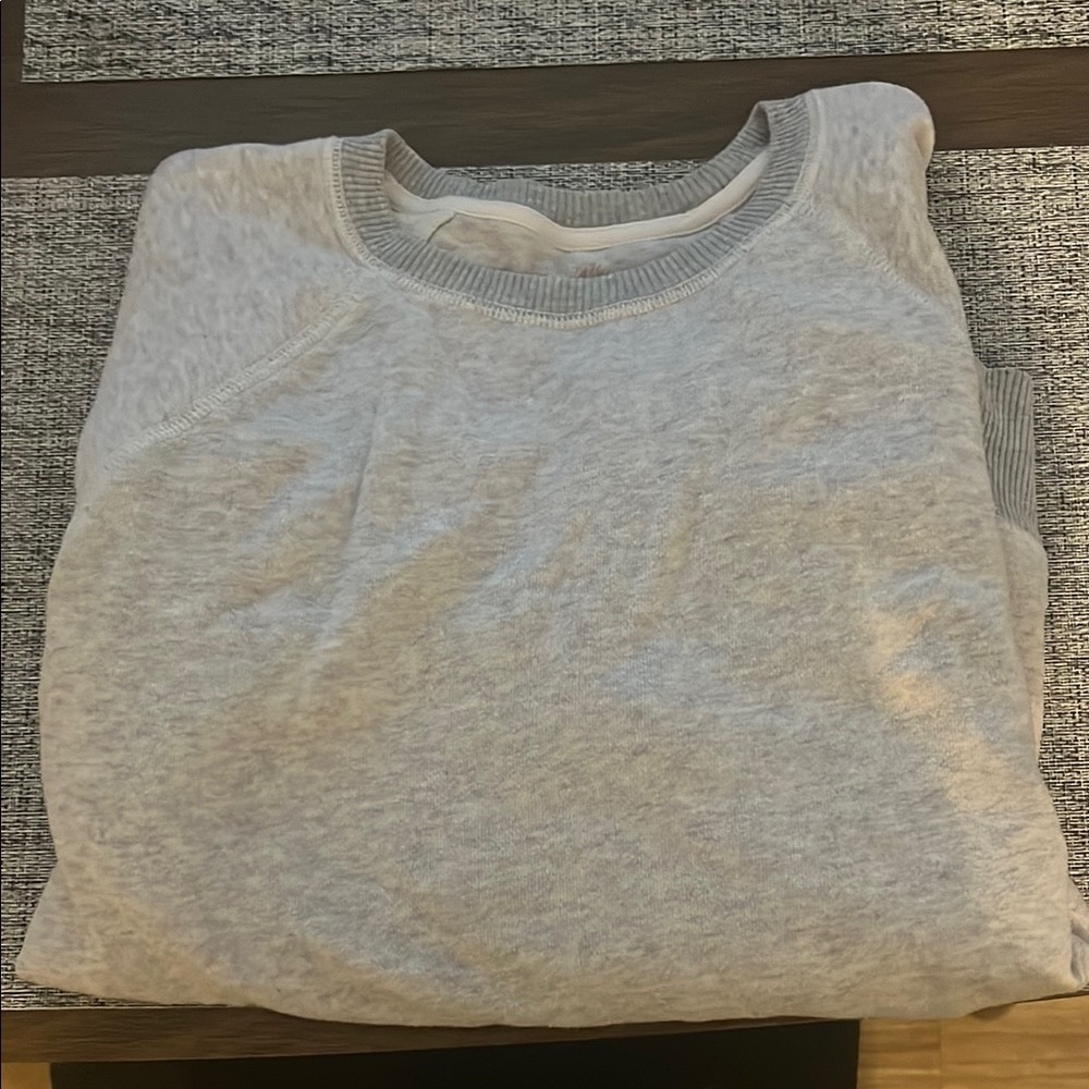 Cozy Gray Knit Sweater